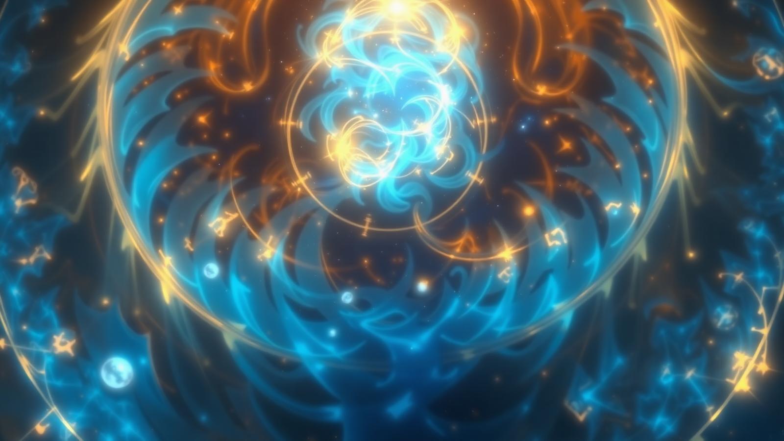 David Bohm's implicate order, cosmic light unfolding